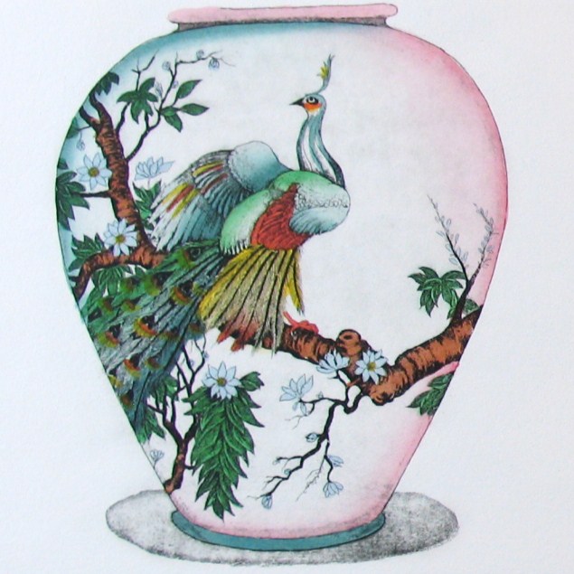 Dan Mitra Chinese Vases #1 - Click Image to Close