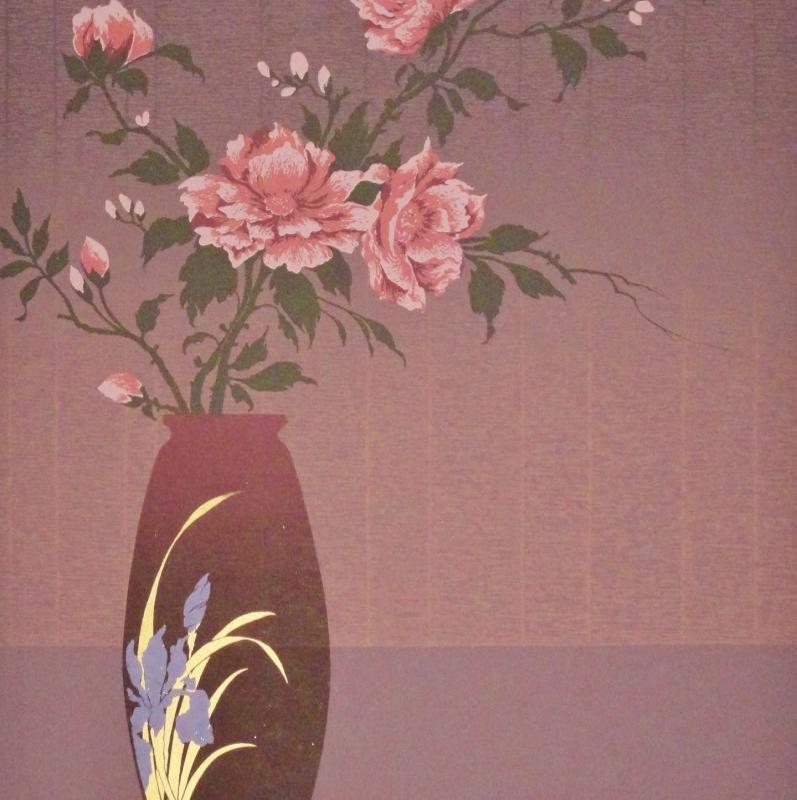 Edward Lee Purple Vase - Click Image to Close