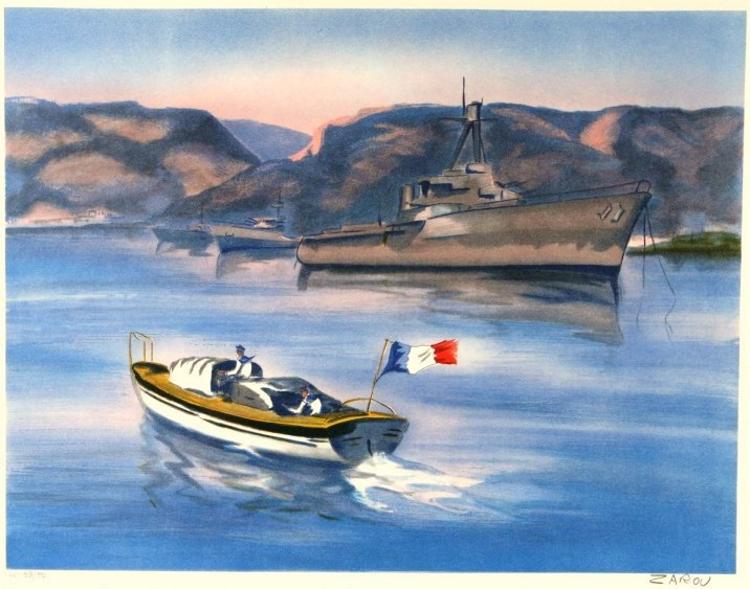 Victor Zarou French Boat