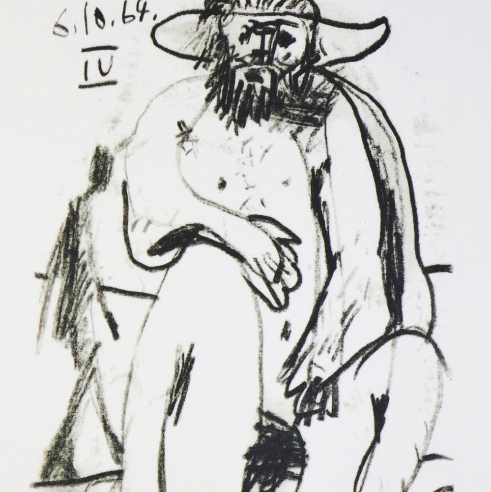 Pablo Picasso Portrait 8 c.10.6.64