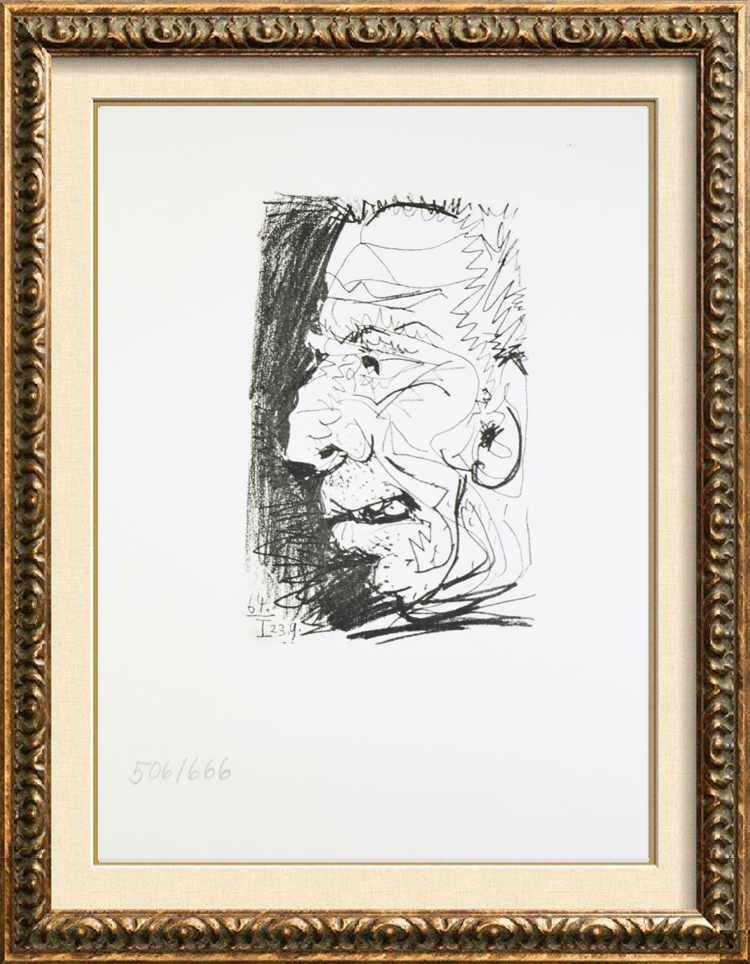 Pablo Picasso Portrait 9 c.9.23.64