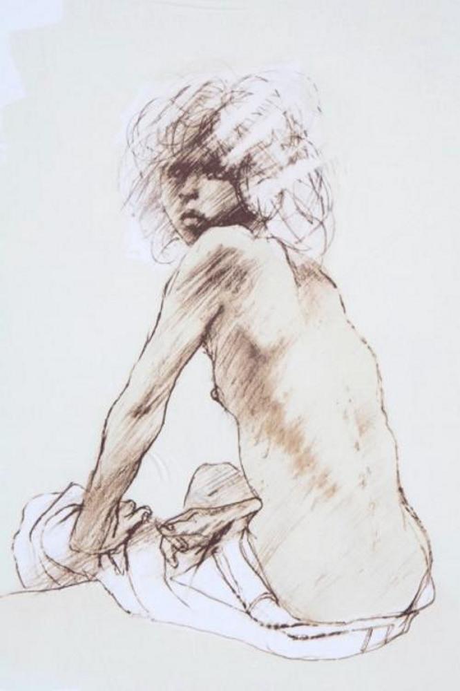 Ralph Brown Young Girl - Click Image to Close