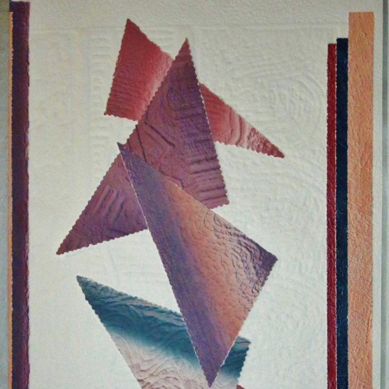 Lerfeld Triangles-Purple - Click Image to Close