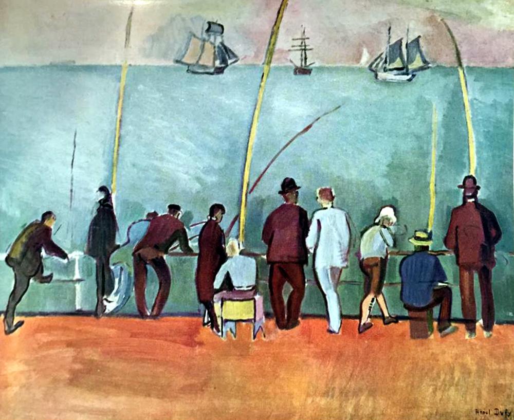 Raoul Dufy Fishermen with Lines c.1908 Fine Art Print from Museum Artist