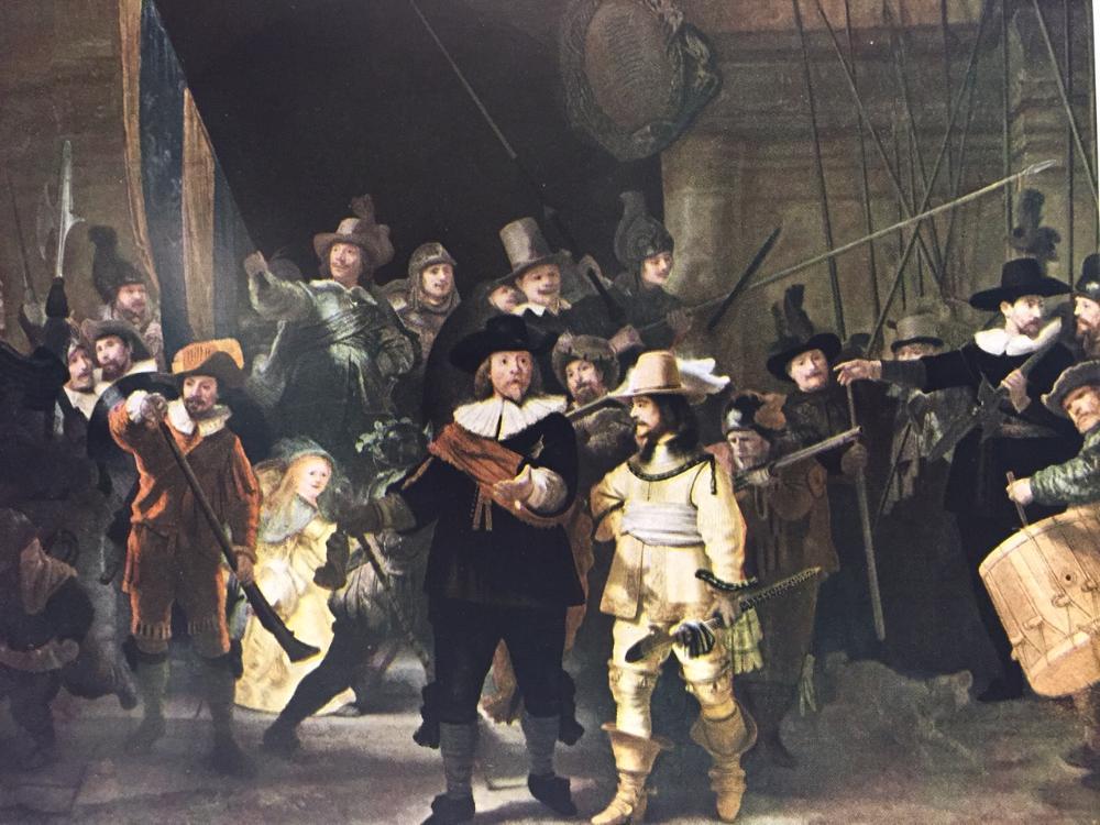 Rembrandt The Night Watch c.1642 Fine Art Print from Museum Artist - Click Image to Close
