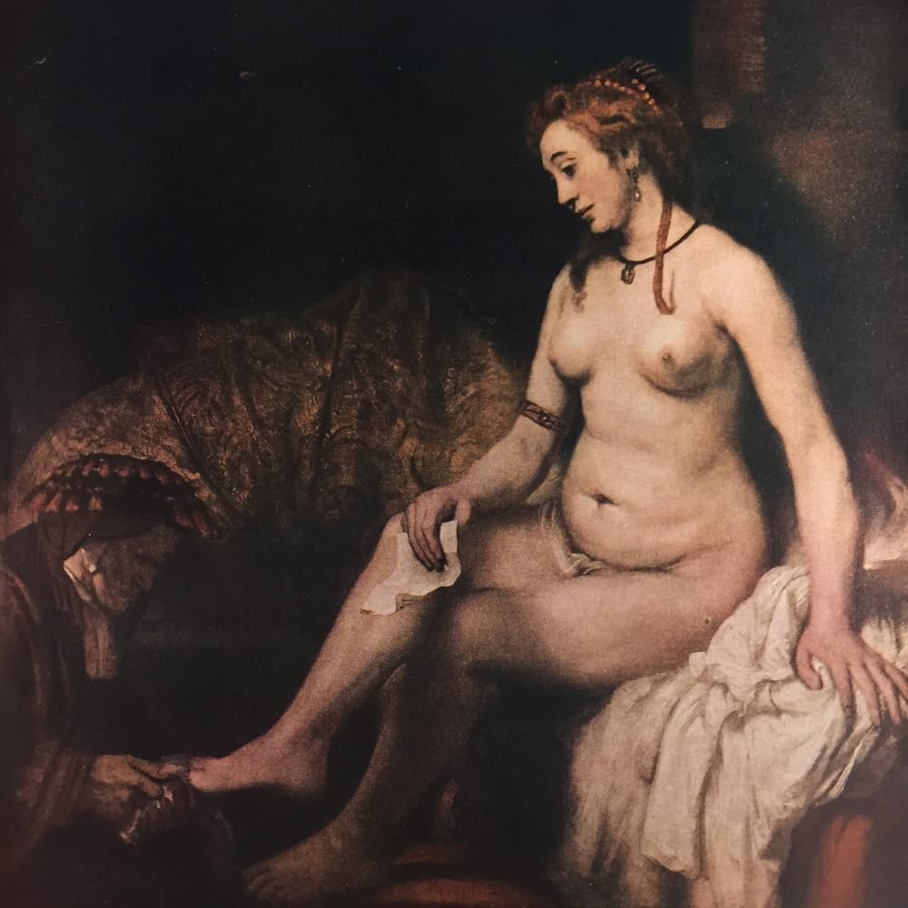 Rembrandt Bathsheba c.1654 Fine Art Print from Museum Artist - Click Image to Close