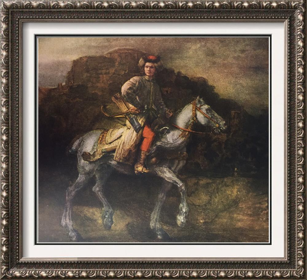 Rembrandt The Polish Rider c.1655 Fine Art Print from Museum Artist