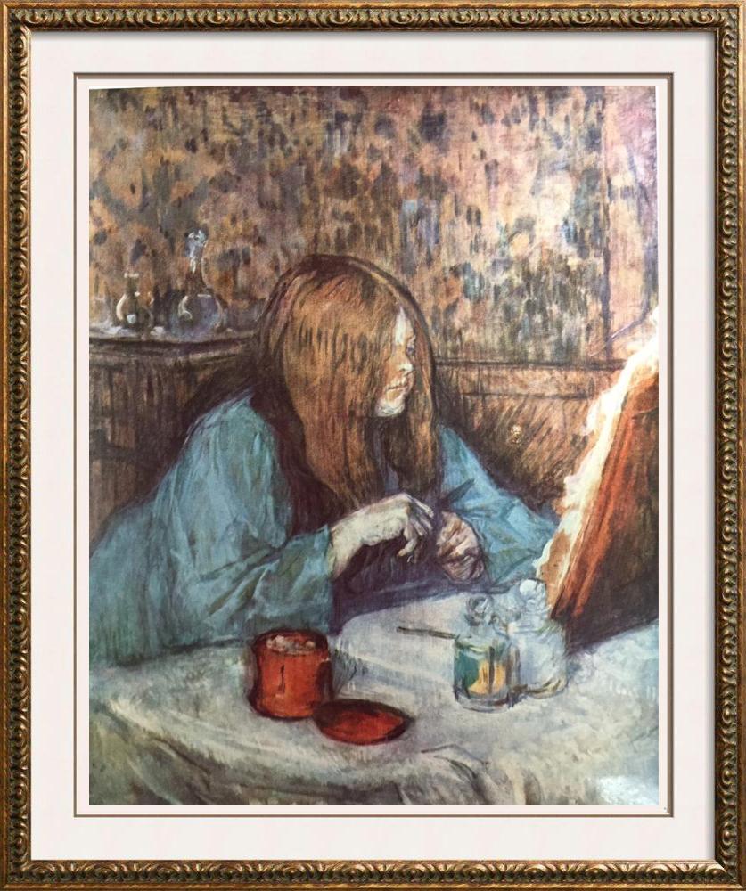 Toulouse-Lautrec Woman at her Toilette c.1898 Fine Art Print from Museum Artist