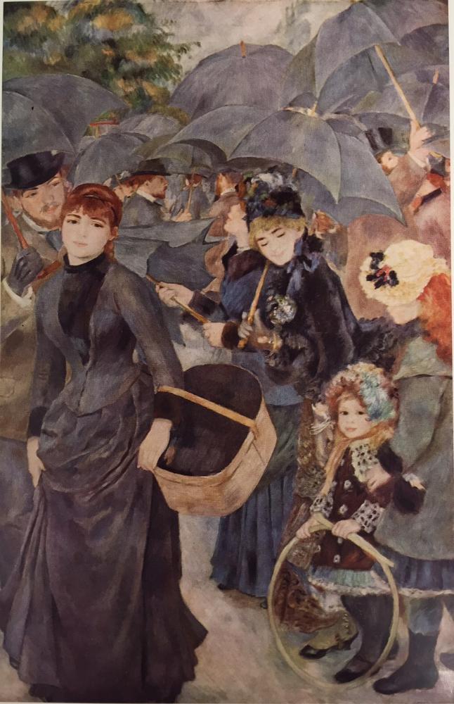 Pierre Auguste Renoir (Plate Eight) The Umbrellas c.1879 Fine Art Print from Museum Artist