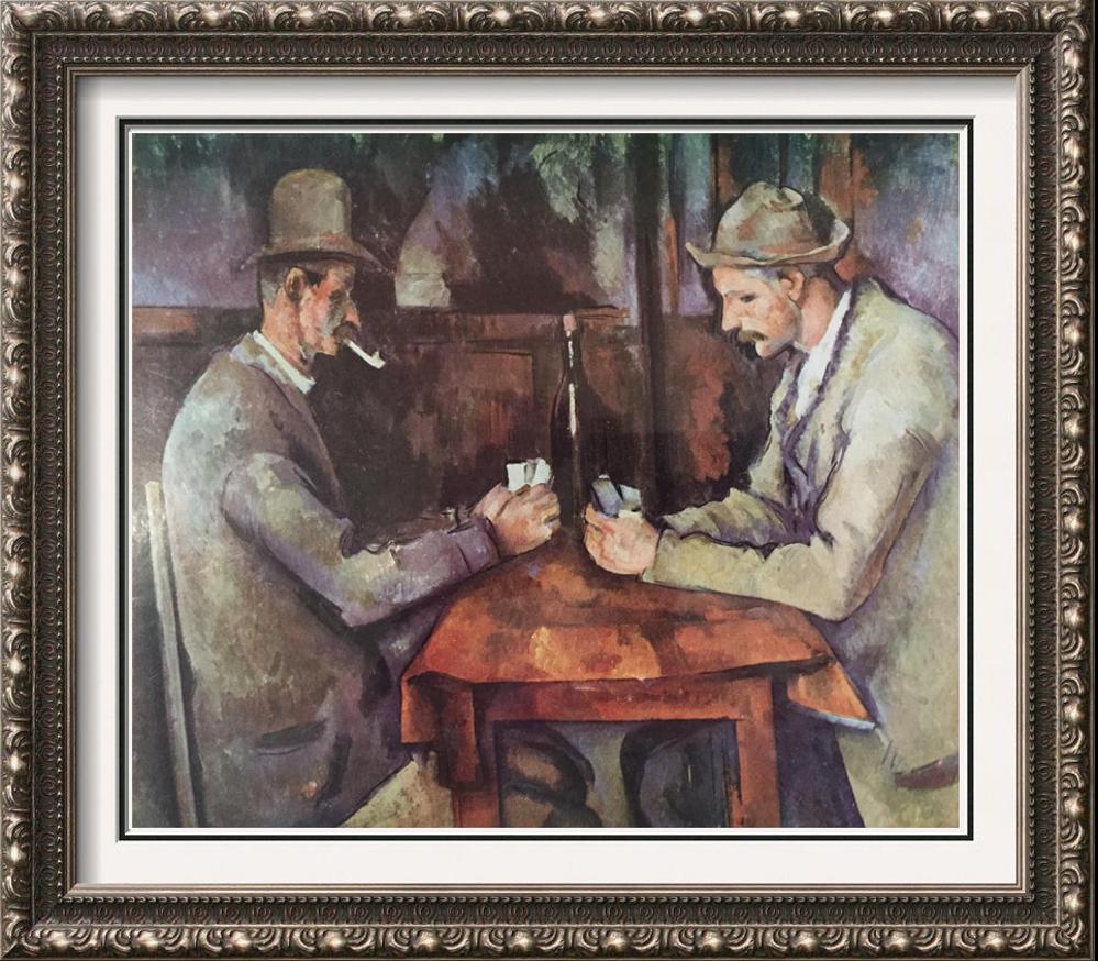 Paul Cezanne The Card Players c.1890-92 Fine Art Print from Museum Artist