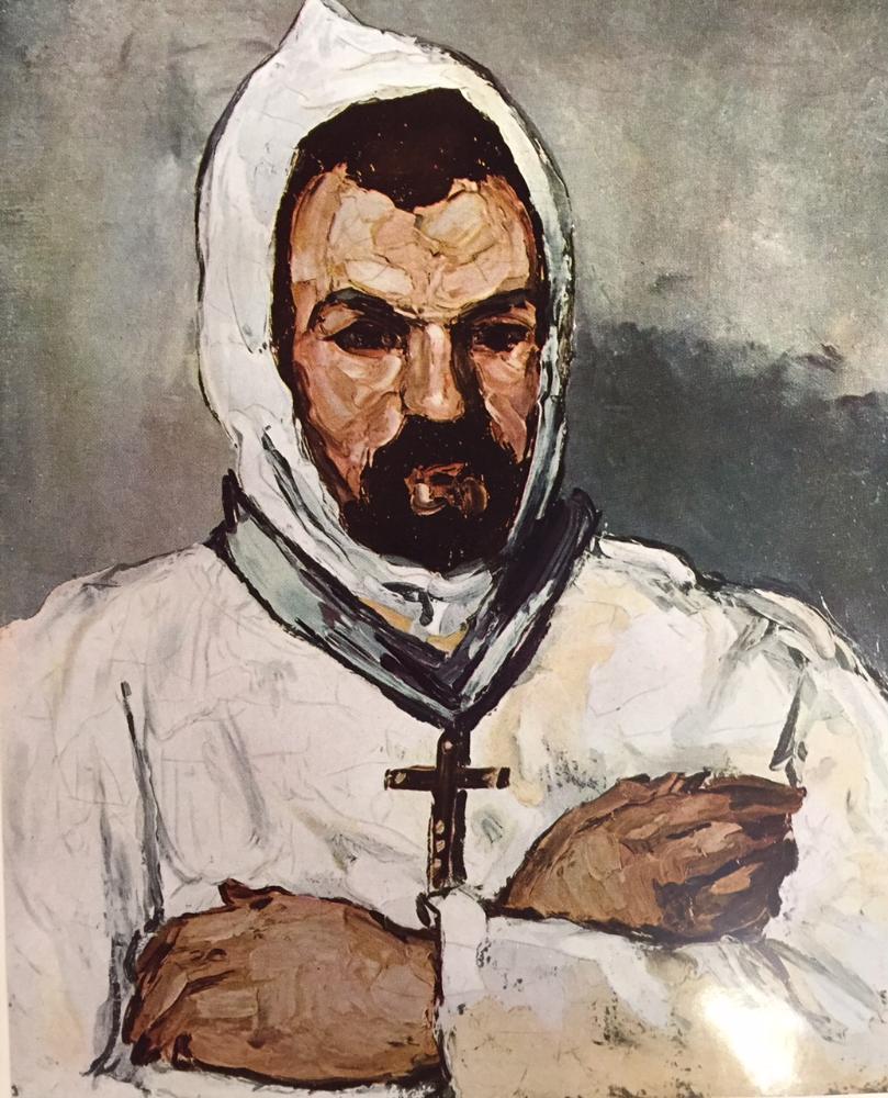 Paul Cezanne Uncle Dominic as a Monk c.1866 Fine Art Print from Museum Artist - Click Image to Close