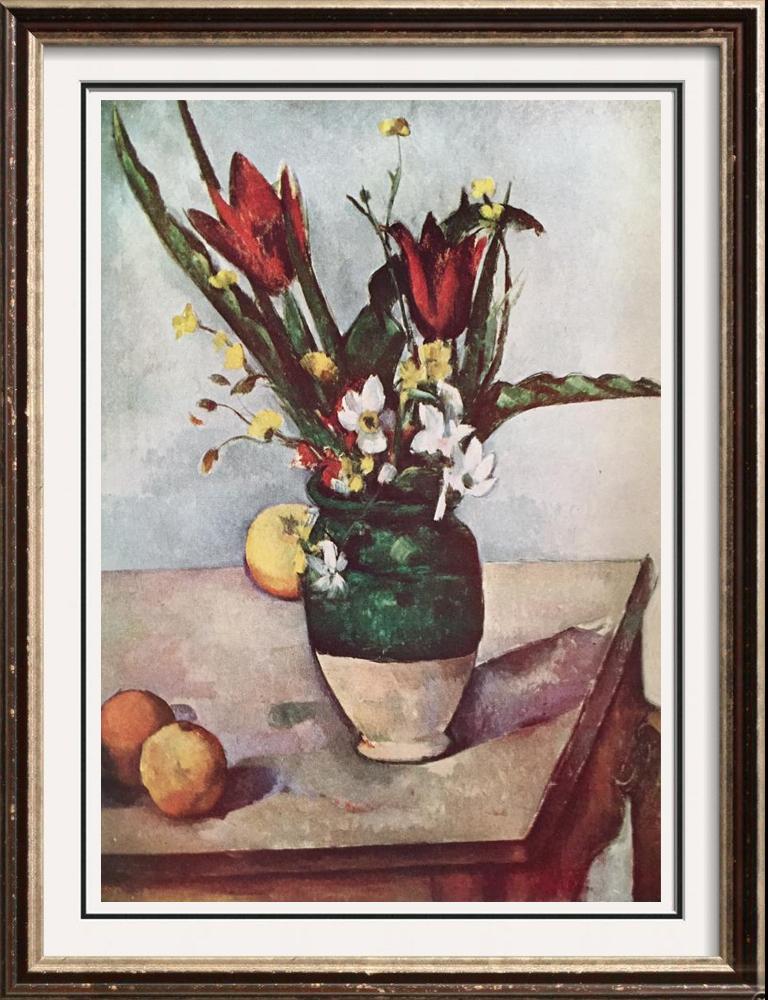 Paul Cezanne Tulips and Apples c.1890-94 Fine Art Print from Museum Artist