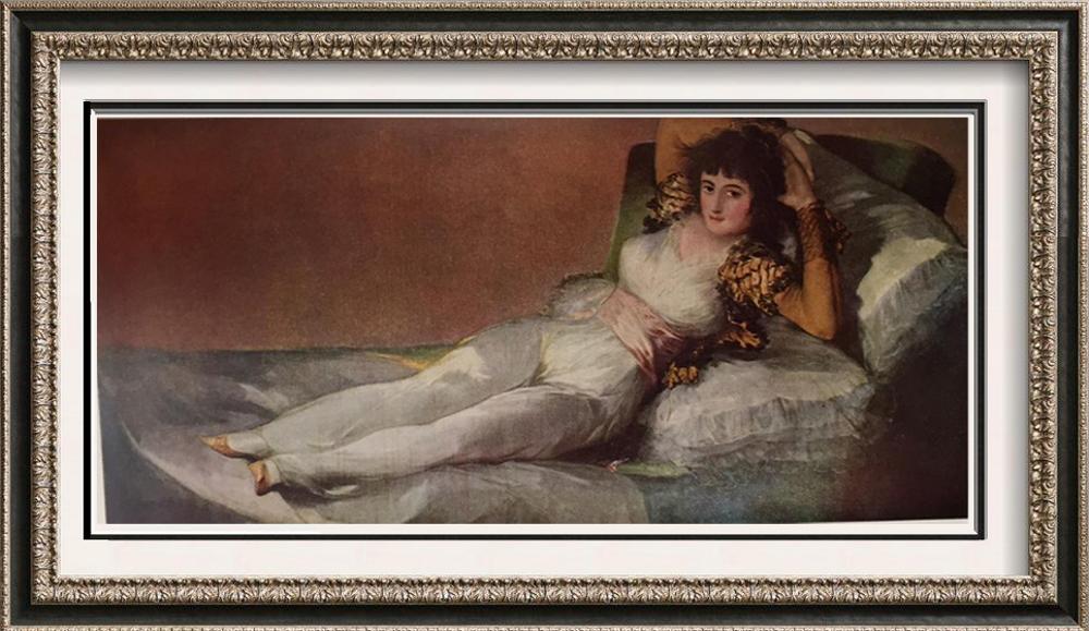 Francisco Jose de Goya y Lucientes The Maja Clothed c.1797-99 Fine Art Print from Museum Artist