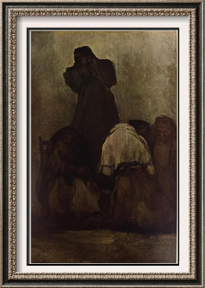 Francisco Jose de Goya y Lucientes Preaching Monk c.1814 Fine Art Print from Museum Artist