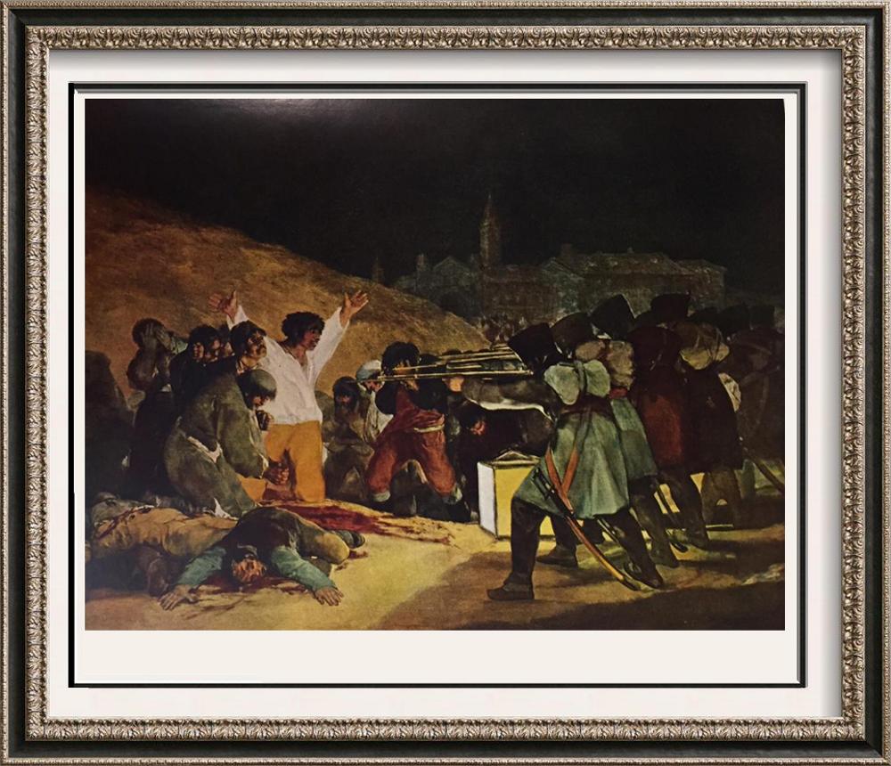 Francisco Jose de Goya y Lucientes The Third of May c.1814 Fine Art Print from Museum Artist