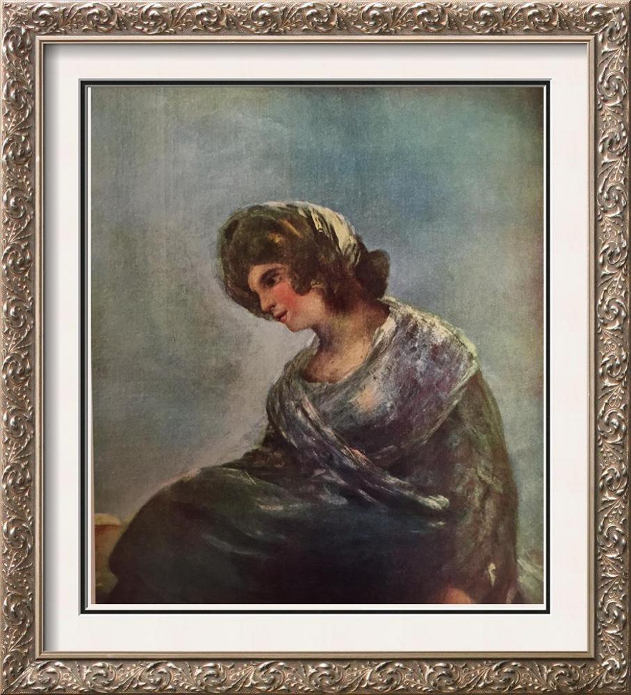 Francisco Jose de Goya y Lucientes The Milkmaid of Bordeaux c.1826-27 Fine Art Print from Museum Artist