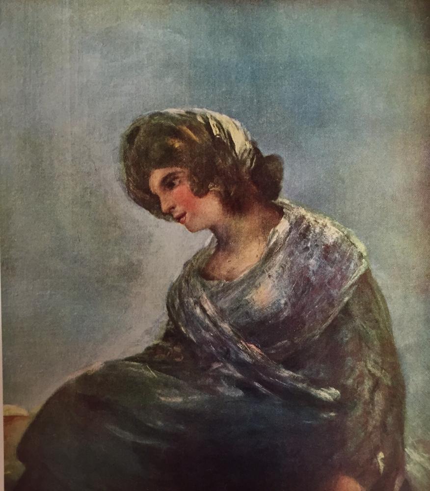 Francisco Jose de Goya y Lucientes The Milkmaid of Bordeaux c.1826-27 Fine Art Print from Museum Artist