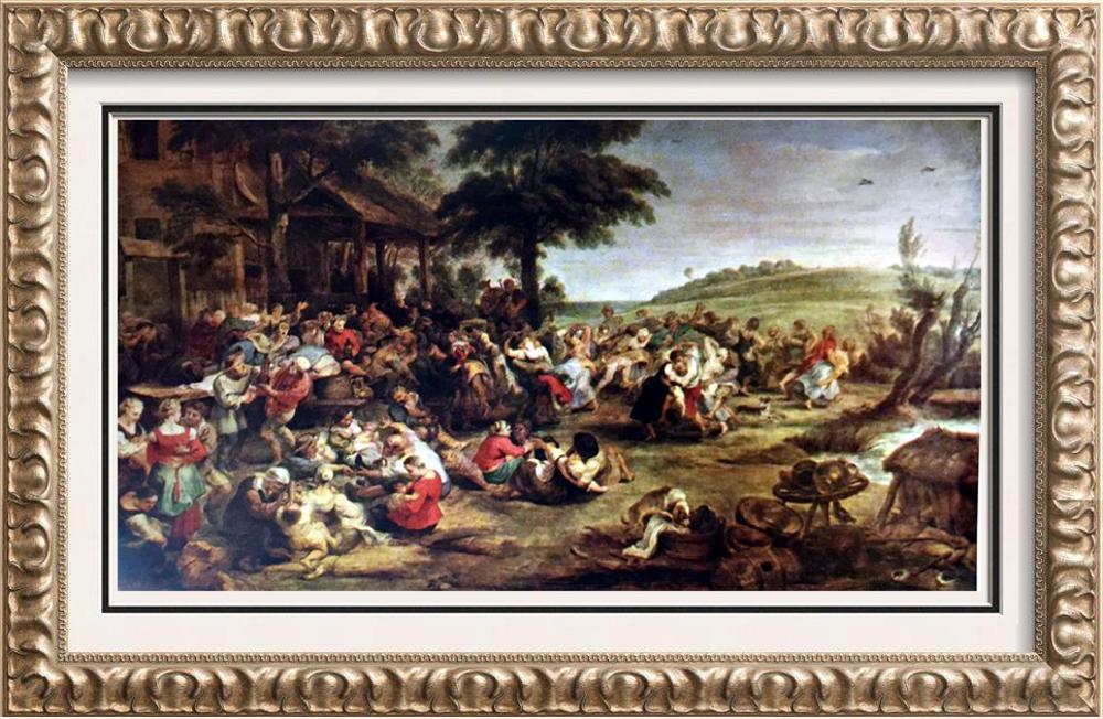 Peter Paul Rubens The Kermesse c.1630-35 Fine Art Print from Museum Artist