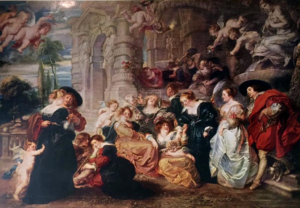 Peter Paul Rubens The Garden of Love c.1632-34 Fine Art Print from Museum Artist - Click Image to Close