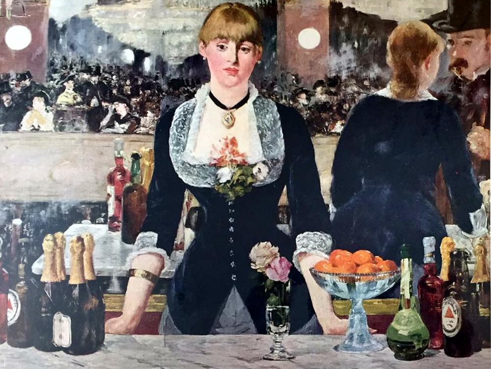 Edouard Manet A Bar at the Folies-Bergere c.1881 Fine Art Print from Museum Artist