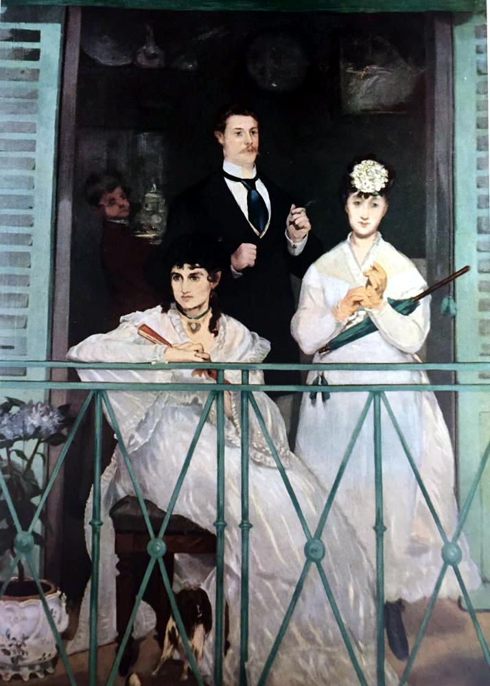 Edouard Manet The Balcony c.1869 Fine Art Print from Museum Artist - Click Image to Close