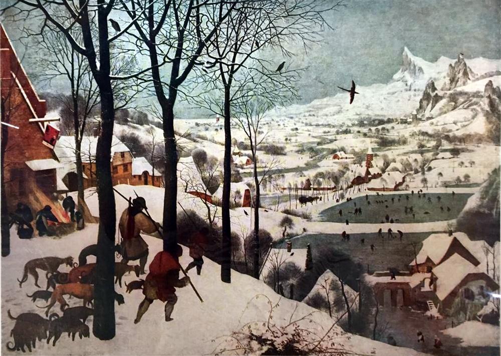 Pieter Bruegel Hunters in the Snow c.1565 Fine Art Print from Museum Artist