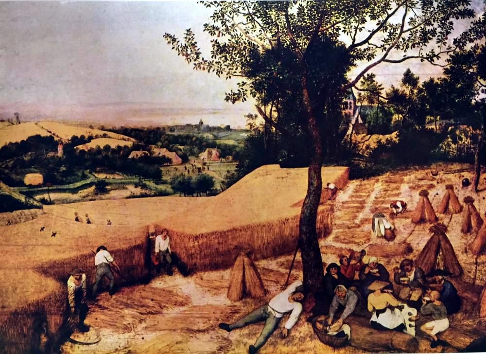 Pieter Bruegel The Harvesters c.1565 Fine Art Print from Museum Artist - Click Image to Close