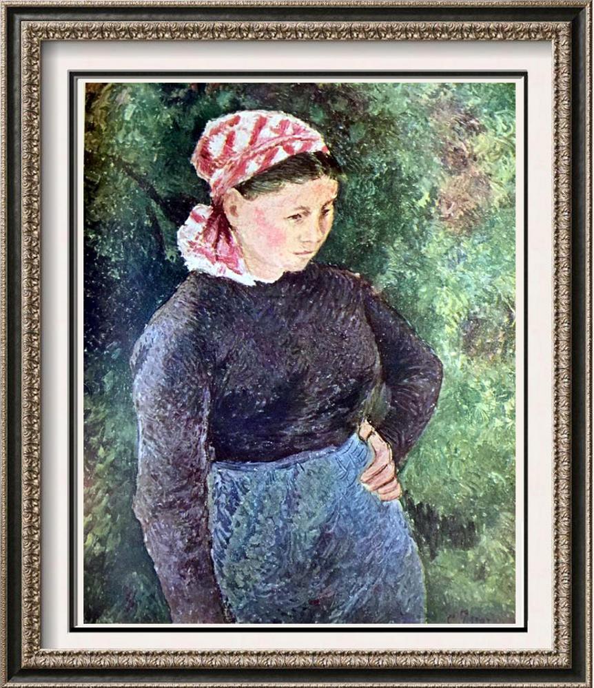 Camille Pissarro Peasant Woman c.1880 Fine Art Print from Museum Artist