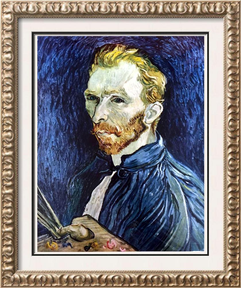 Vincent Van Gogh Portrait of the Artist c.1889 Fine Art Print from Museum Artist