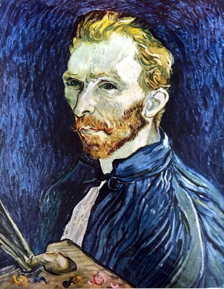 Vincent Van Gogh Portrait of the Artist c.1889 Fine Art Print from Museum Artist