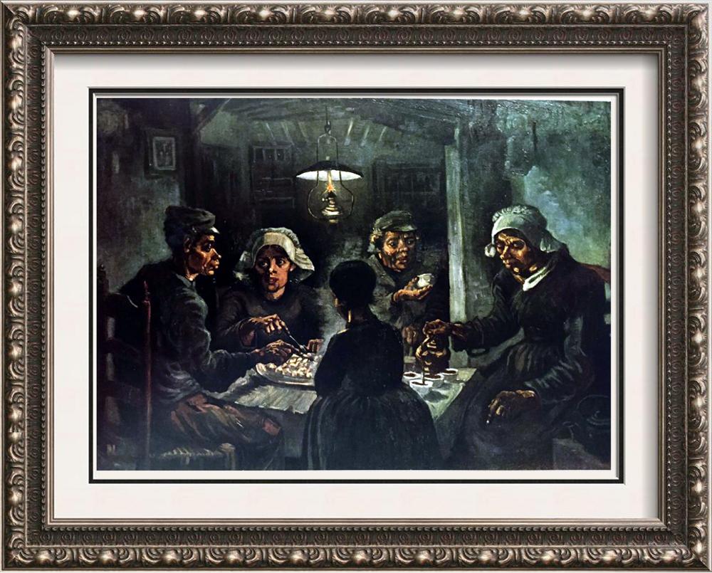 Vincent Van Gogh The Potato-Eaters c.1885 Fine Art Print from Museum Artist