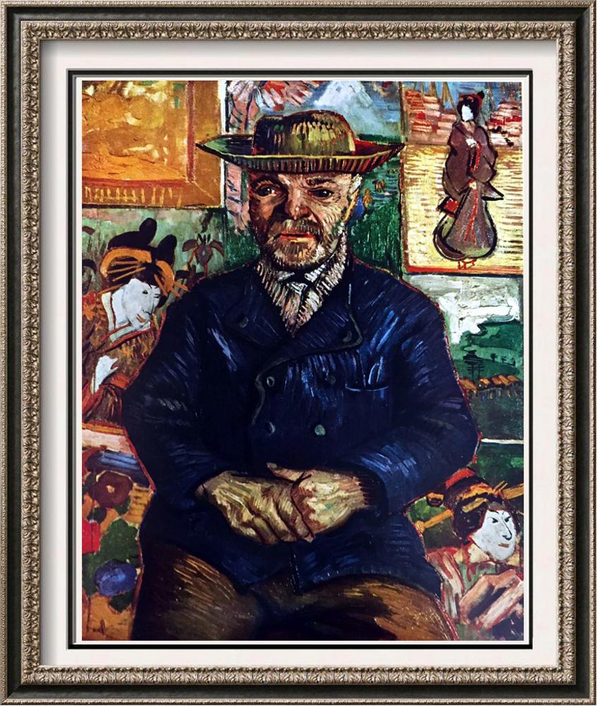 Vincent Van Gogh Pere Tanguy c.1887 Fine Art Print from Museum Artist