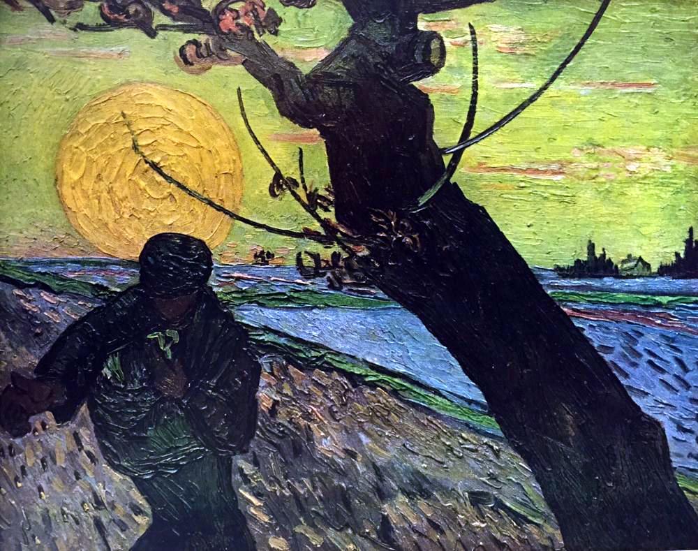 Vincent Van Gogh The Sower c.1888 Fine Art Print from Museum Artist - Click Image to Close