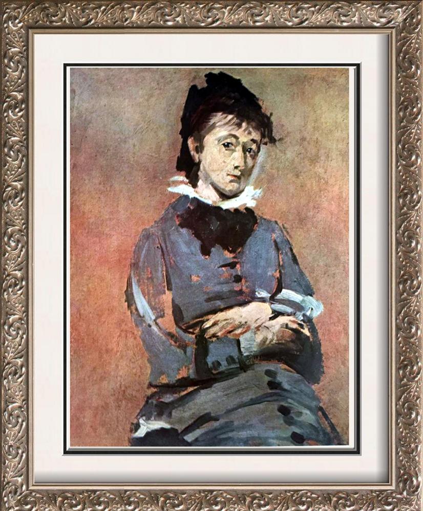 Manet Peintures Femme Aux Bras Croises c.1878 Fine Art Print from Museum Artist