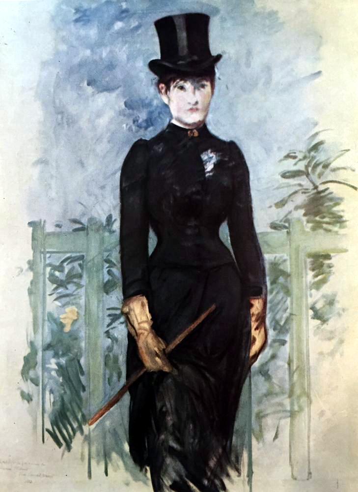 Manet Peintures L'Amazone Henriette Chabot c.1882 Fine Art Print from Museum Artist