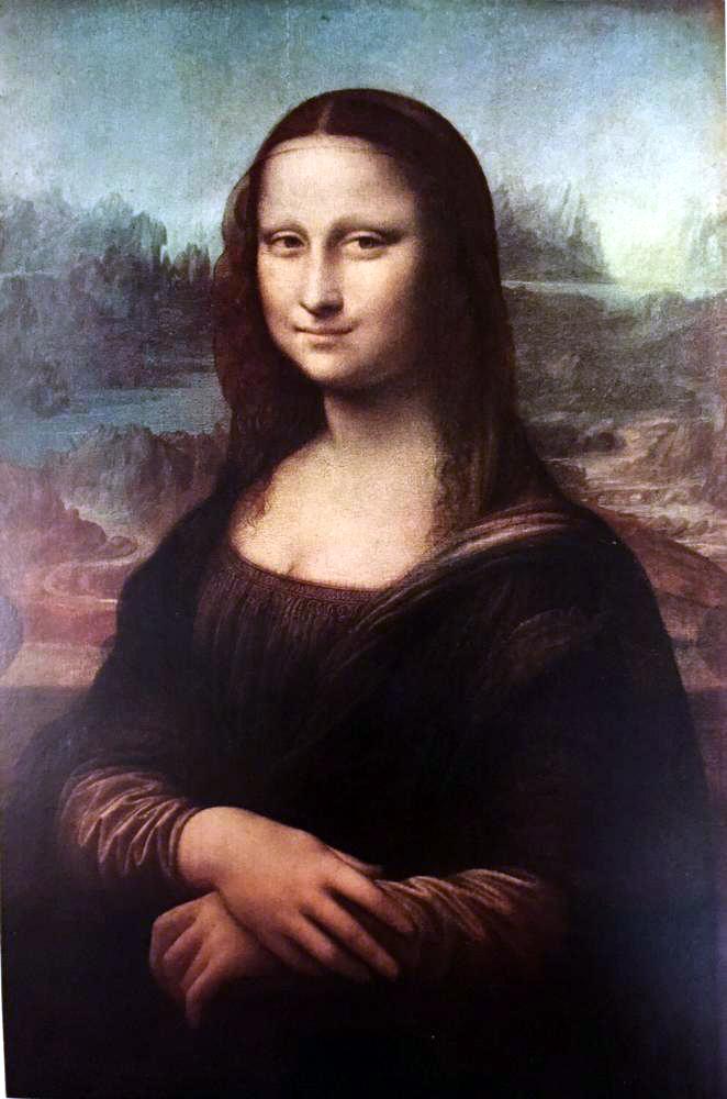 Masterpieces of Italian Paintings Leonardo da Vinci: Mona Lisa c.1505 Fine Art Print from Museum Artist