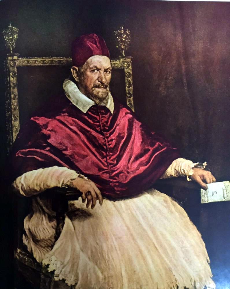 Diego Velazquez Pope Innocent X c.1650 Fine Art Print from Museum Artist