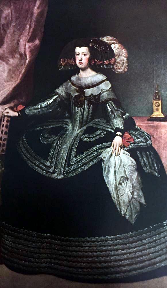 Diego Velazquez Queen Mariana of Austria c.1652-53 Fine Art Print from Museum Artist