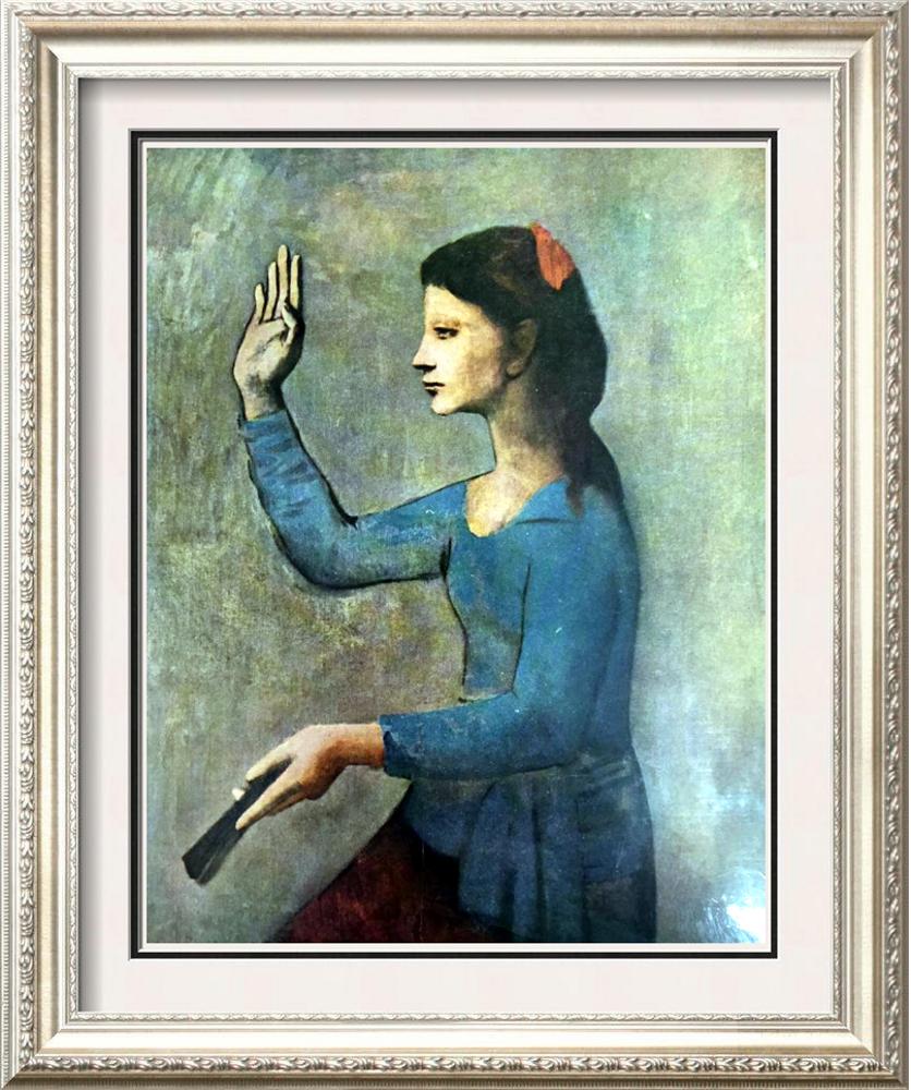 Pablo Picasso Woman with a Fan c.1905 Fine Art Print from Museum Artist
