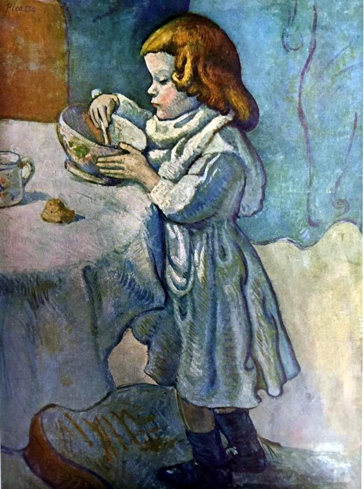 Pablo Picasso The Gourmet c.1901 Fine Art Print from Museum Artist