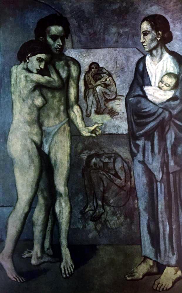 Pablo Picasso La Vie c.1903 Fine Art Print from Museum Artist