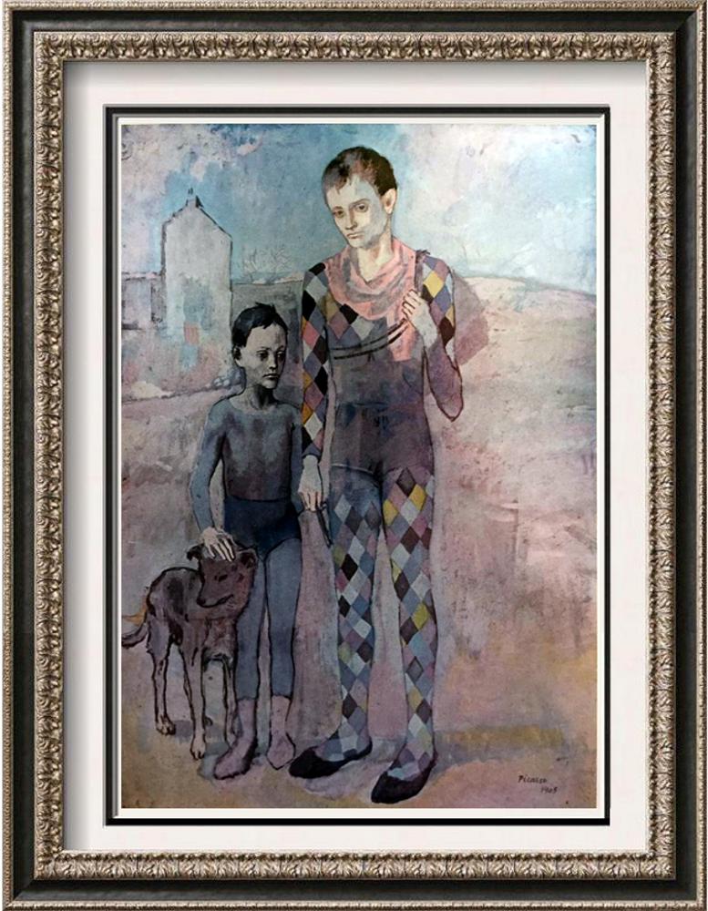 Pablo Picasso The Saltimbanques with a Dog c.1905 Fine Art Print from Museum Artist