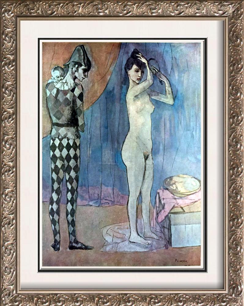 Pablo Picasso The Harlequin Family c.1905 Fine Art Print from Museum Artist
