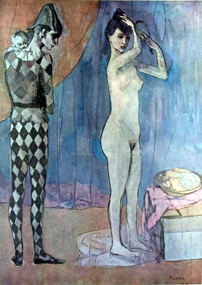 Pablo Picasso The Harlequin Family c.1905 Fine Art Print from Museum Artist