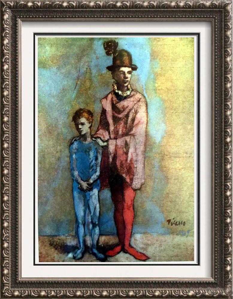 Pablo Picasso Two Saltimbanques c.1905 Fine Art Print from Museum Artist