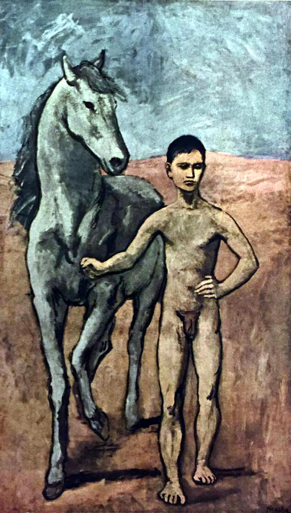 Pablo Picasso Boy Leading a Horse c.1905 Fine Art Print from Museum Artist - Click Image to Close