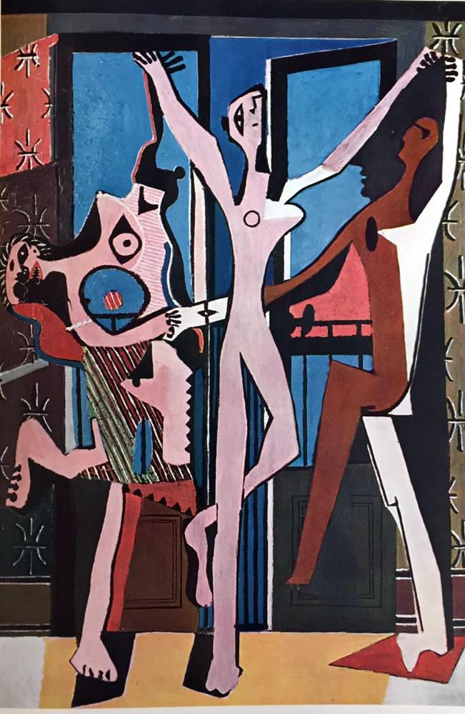 Pablo Picasso Three Dancers c.1925 Fine Art Print from Museum Artist - Click Image to Close