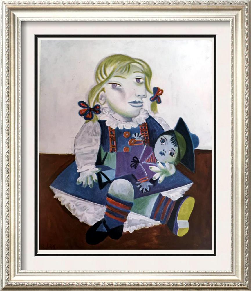 Pablo Picasso Maia with Sailor Doll c.1938 Fine Art Print from Museum Artist