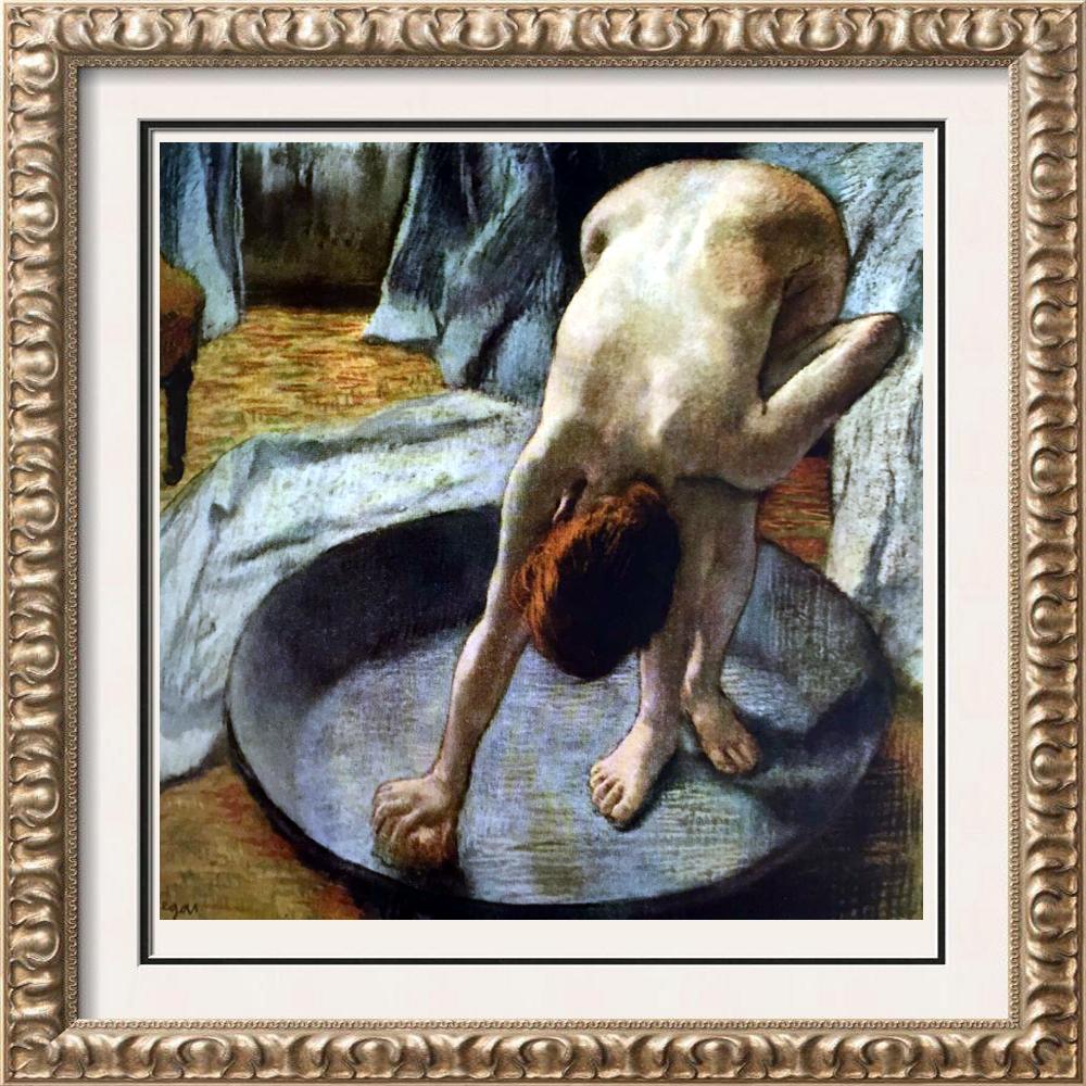 Edgar-Hilaire-Germain Degas The Tub c.1886 Fine Art Print from Museum Artist