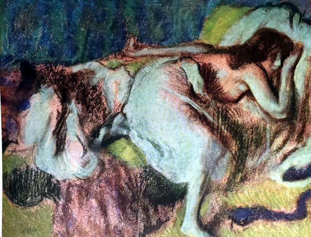 Edgar-Hilaire-Germain Degas Repose c.1893 Fine Art Print from Museum Artist